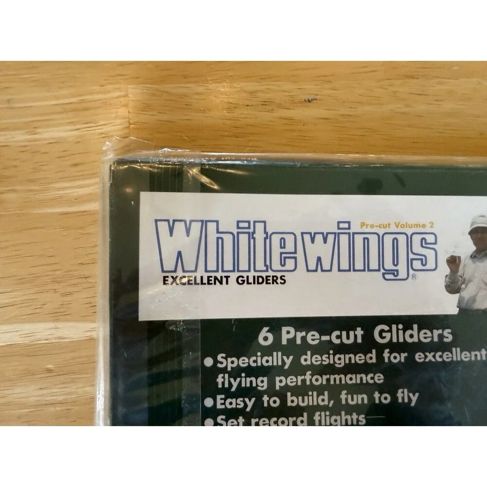 Vintage Whitewings Excellent Gliders Precut Vol 2 AG661 Balsa/Fiber Catapult Kit